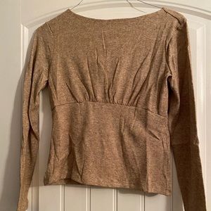 Banana Republic Knit Lurex Top